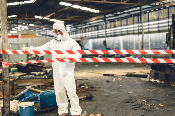 Professional Trauma Scene Cleanup technician working in Brooklyn, WI